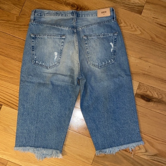 NWT EDWIN Cai Long Shorts 15”, size 28, color is slayer, sold at Free People - Picture 6 of 9